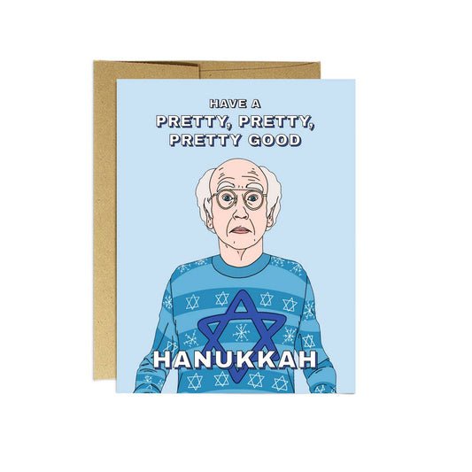 Larry David Hanukkah Card